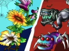 Angry Plants Flower game background