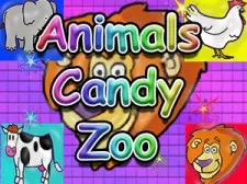 Animals Candy Zoo game background