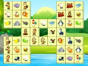 Животные соединяют game background