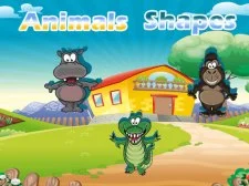 Animals Shapes game background