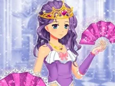 Anime Princess Dress Up game background