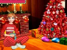 Annie Christmas Carol game background