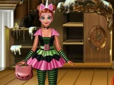 Annie Halloween Party game background