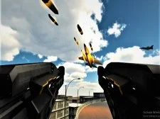 Anti Aircraft Attack : Modern Jet War game background