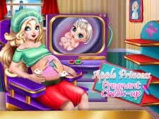 Apple Princess Pregnant Check Up game background