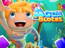 Aqua Blocks game background