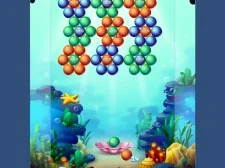 Aqua Bubble Shooter game background