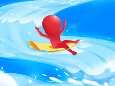 Aquapark Surfer Race game background