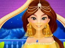 Arabian Princess Dress Up game background