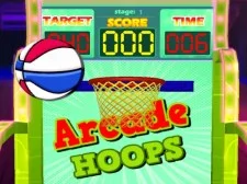 Arcade Hoops game background