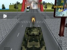 Jogo de simulação de condução do tanque do exército