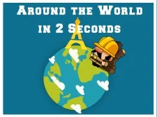 Around the World in 2 Seconds game background