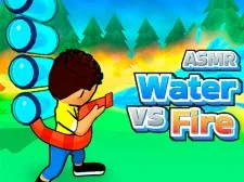 ASMR Water vs Fire