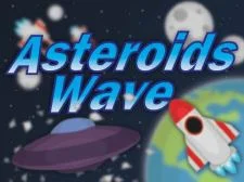 Asteroids Wave game background