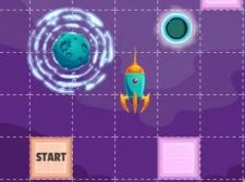 Astronaut In Maze game background