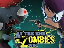 At the end zombies win game background