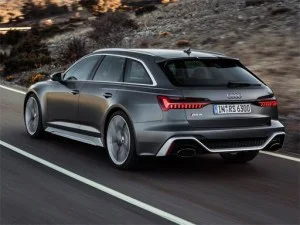 Audi RS6 Avant Puzzle game background