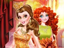 Autumn Queen Beauty Contest game background