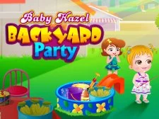 Baby Hazel Backyard Party game background