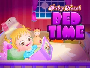 Baby Hazel Bed Time game background