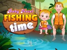 Baby Hazel Fishing Time game background