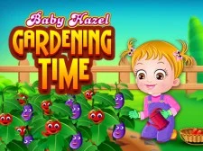 Baby Hazel Gardening Time game background