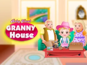 Baby Hazel Granny House game background