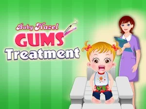 Baby Hazel Gums Treatment game background