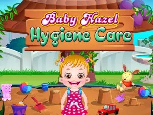 Baby Hazel Hygiene Care game background