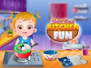 Baby Hazel Kitchen Fun game background