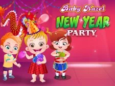 Baby Hazel New Year Party game background