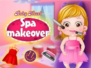 Baby Hazel Spa Makeover game background