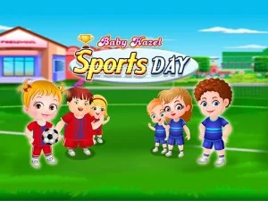Baby Hazel Sports Day game background