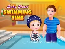 Baby Hazel Swimming Time game background