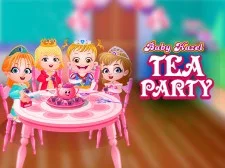 Baby Hazel Tea Party game background