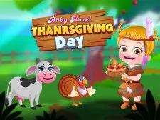 Baby Hazel Thanksgiving Day game background