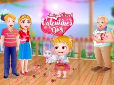 Baby Hazel Valentines Day game background