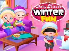 Baby Hazel Winter Fun game background