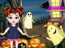 Baby Taylor Halloween House game background