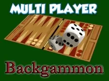 Backgammon Multi player game background