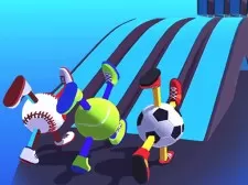 Ball Legs 3D game background