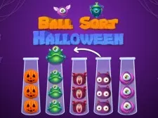 Ball Sort Halloween game background