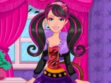 Barbie Monster High Halloween game background