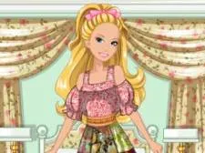 Barbie’s Patchwork Peasant Dress game background