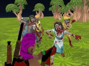 Battle Survival Zombie Apocalypse game background