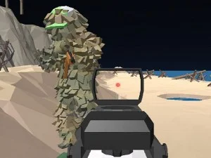 Beach Assault GunGame Survival game background