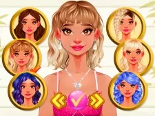 Beautician Princess game background