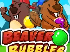 Beaver Bubbles game background