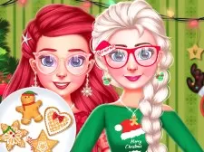 Bff Christmas Cookie Challenge game background