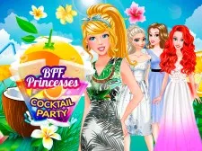 BFF Princesses Cocktail Party game background
